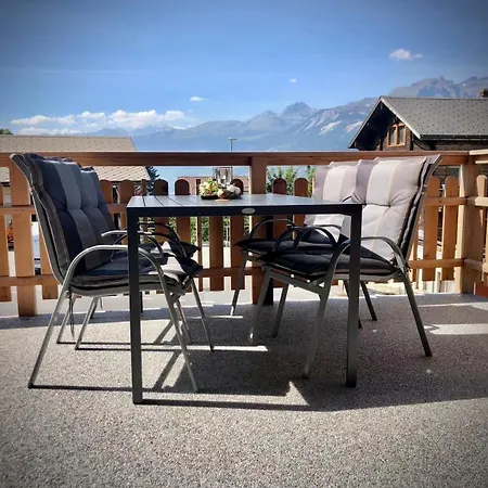 Ferienwohnung Alpenblick Unterems アパート Turtmann